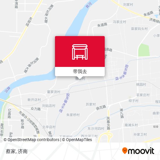 蔡家地图