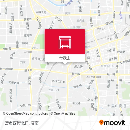 营市西街北口地图