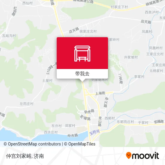 仲宫刘家峪地图