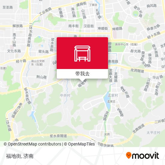 福地街地图