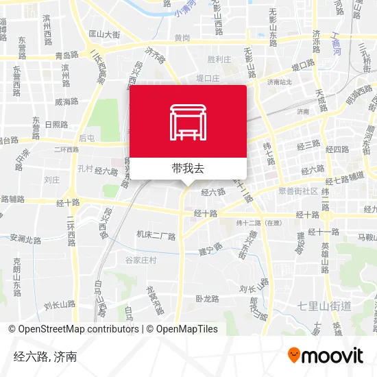经六路地图