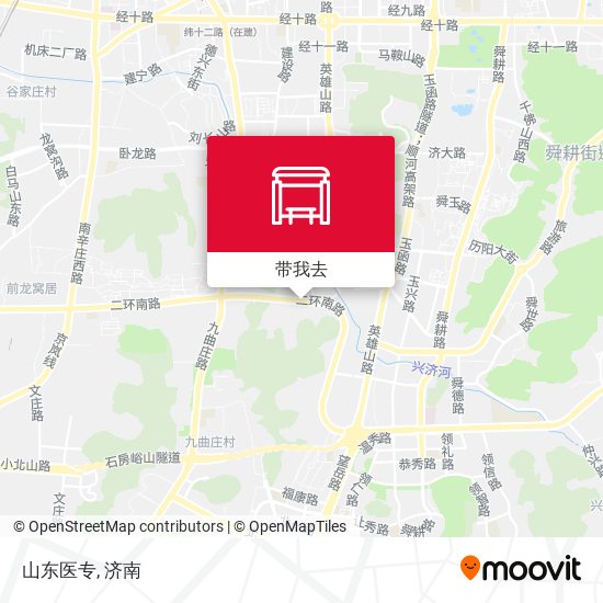 山东医专地图