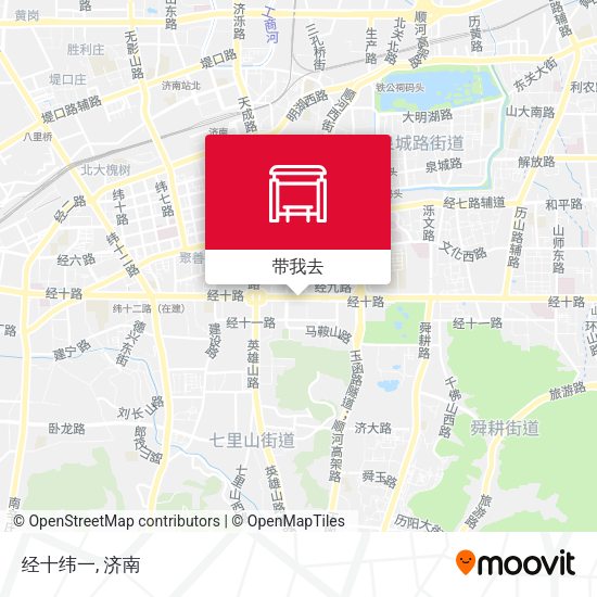 经十纬一地图