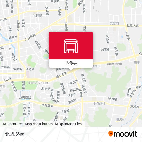 北胡地图