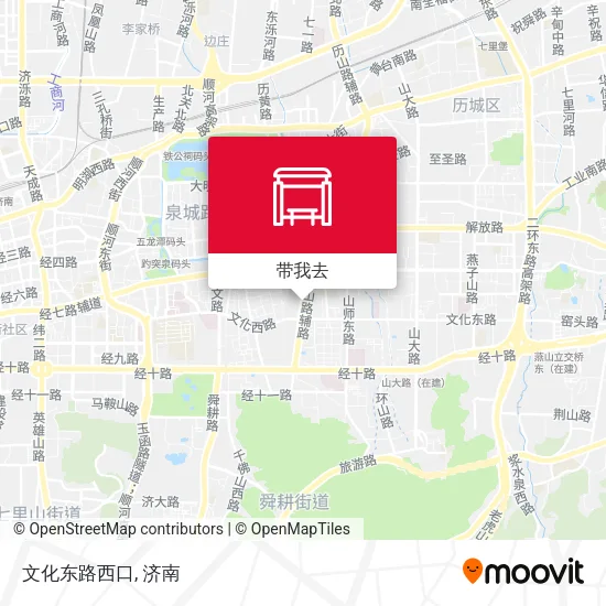 文化东路西口地图