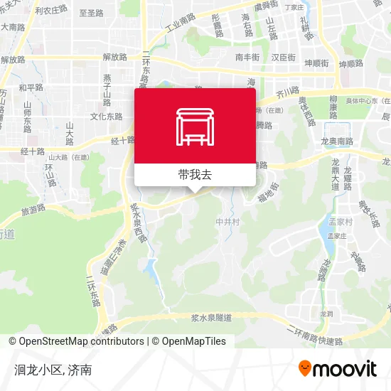 洄龙小区地图