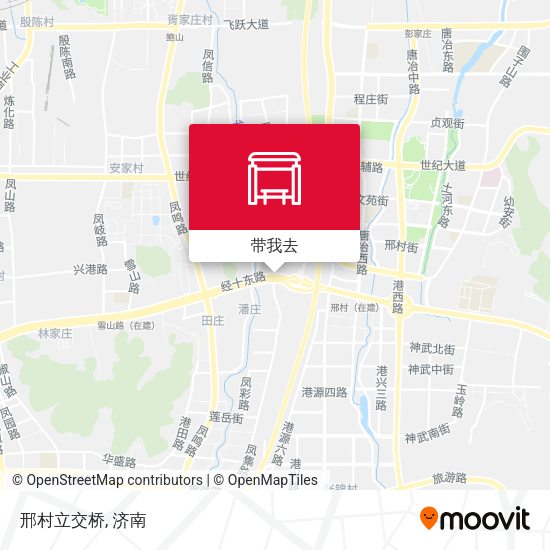 邢村立交桥地图
