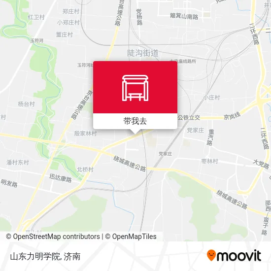 山东力明学院地图