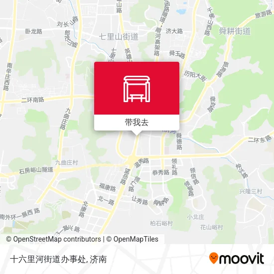 十六里河街道办事处地图