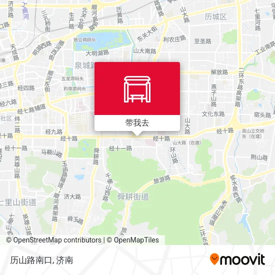 历山路南口地图