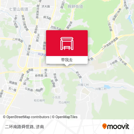 二环南路舜世路地图
