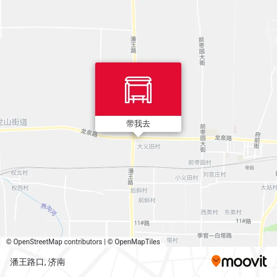 潘王路口地图
