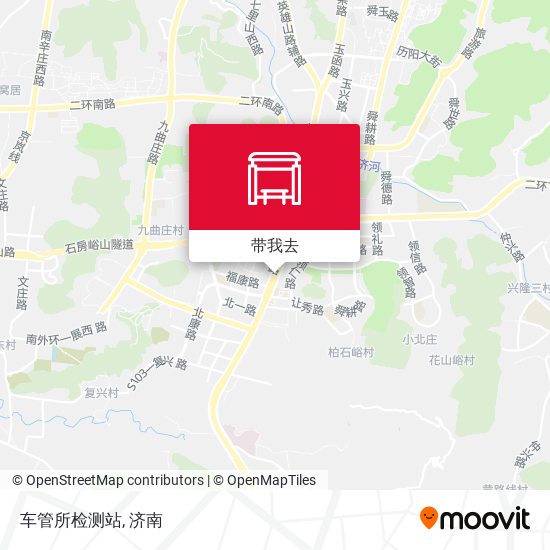 车管所检测站地图