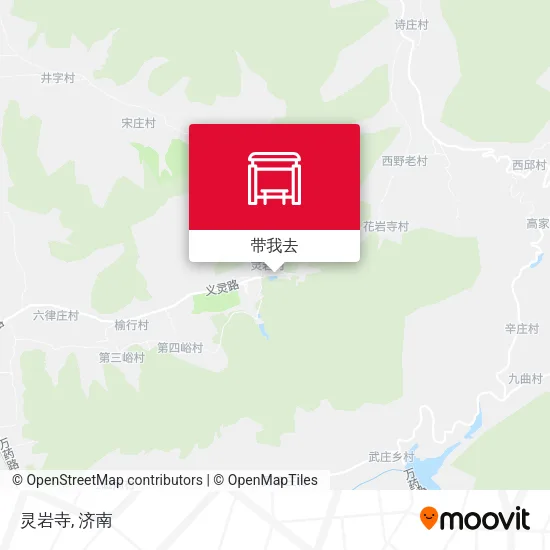 灵岩寺地图
