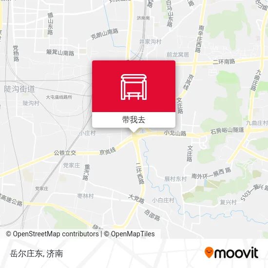 岳尔庄东地图