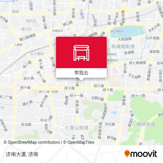 济南大厦地图