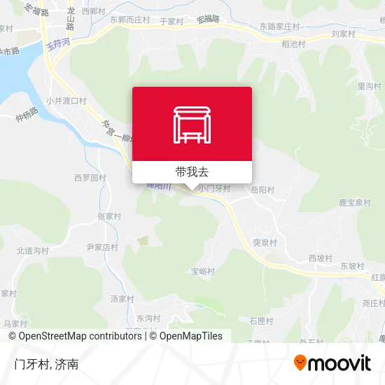 门牙村地图