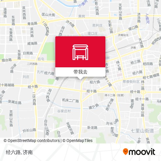 经六路地图