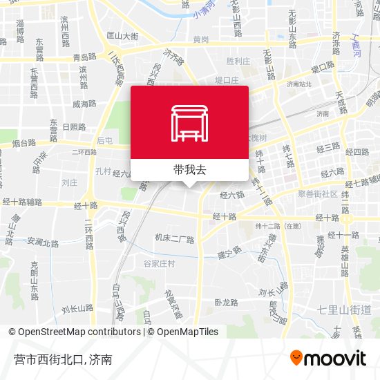 营市西街北口地图
