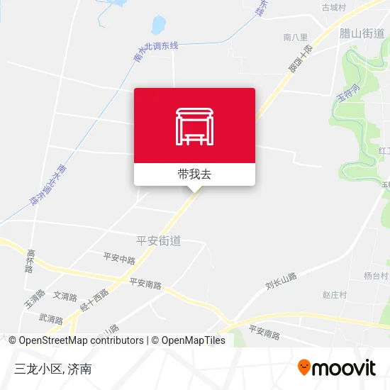 三龙小区地图