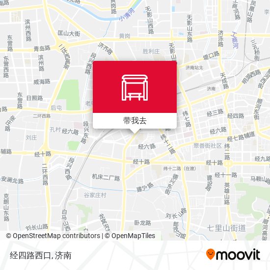 经四路西口地图