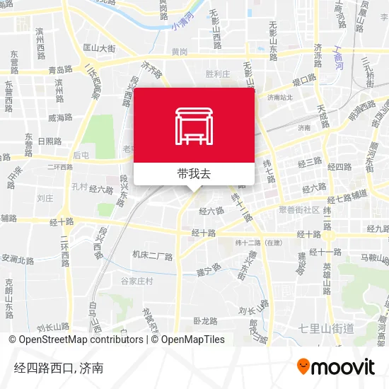 经四路西口地图