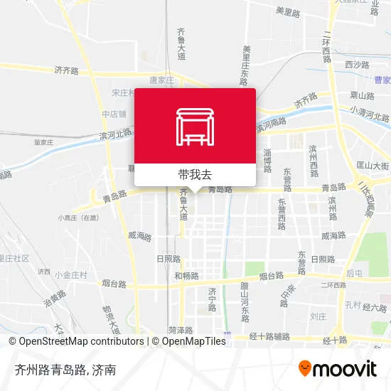 齐州路青岛路地图