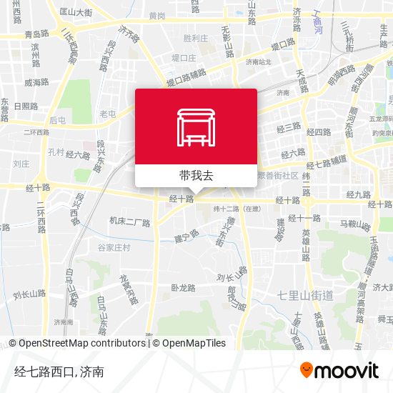 经七路西口地图