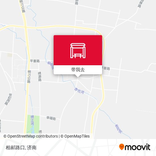 相郝路口地图