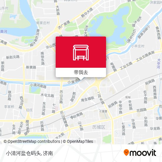 小清河盐仓码头地图