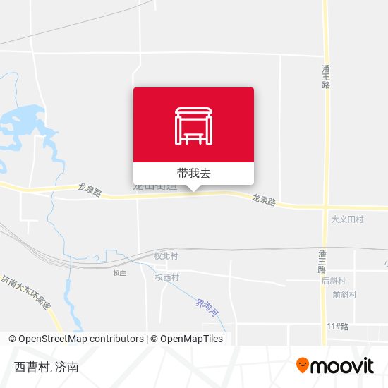 西曹村地图