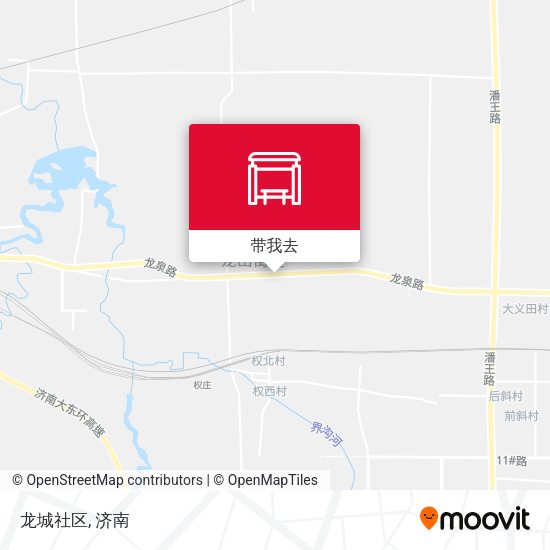 龙城社区地图