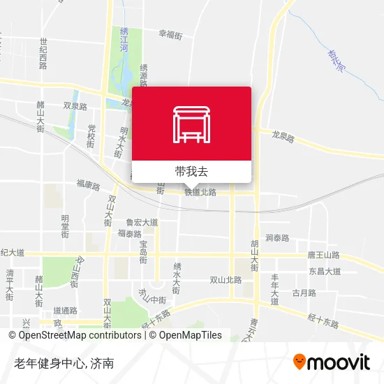 老年健身中心地图