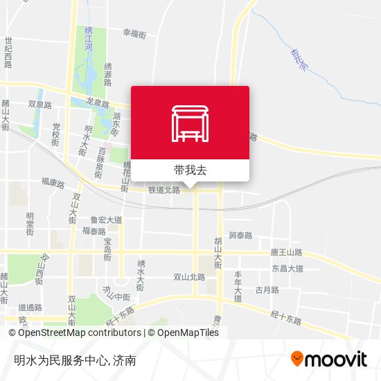 明水为民服务中心地图