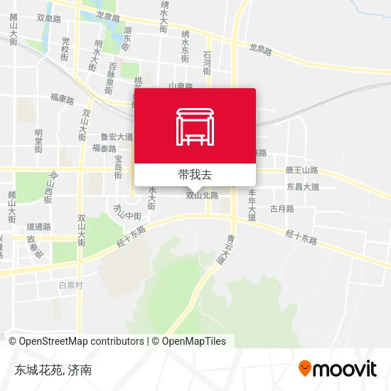 东城花苑地图