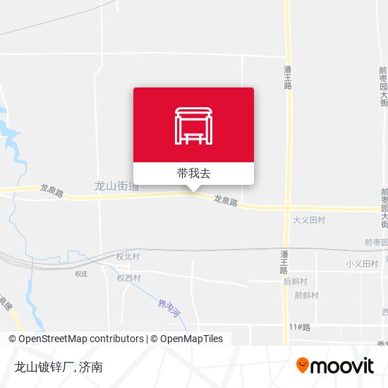 龙山镀锌厂地图