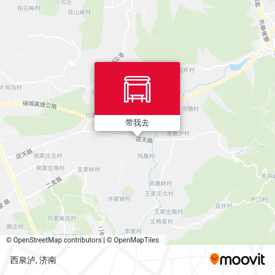 西泉泸地图