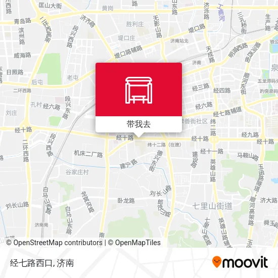 经七路西口地图