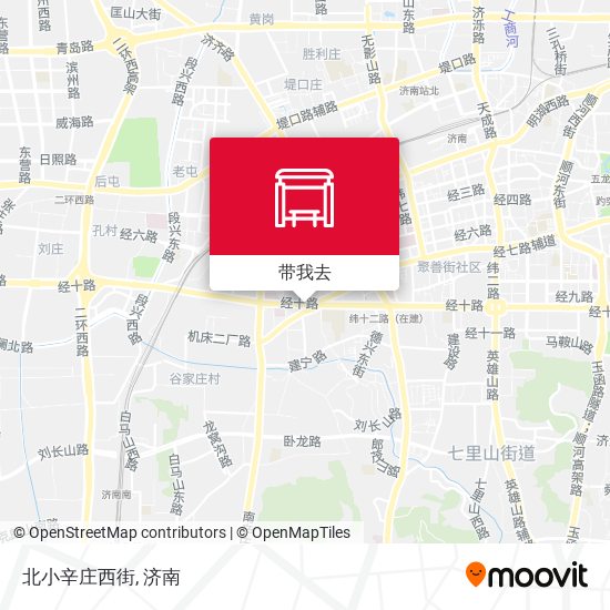 北小辛庄西街地图