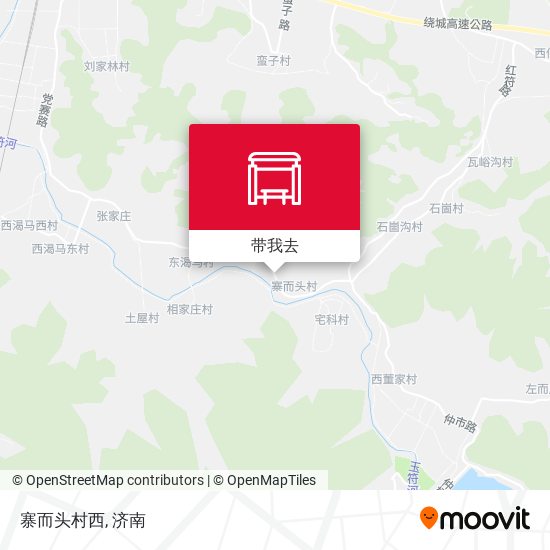 寨而头村西地图