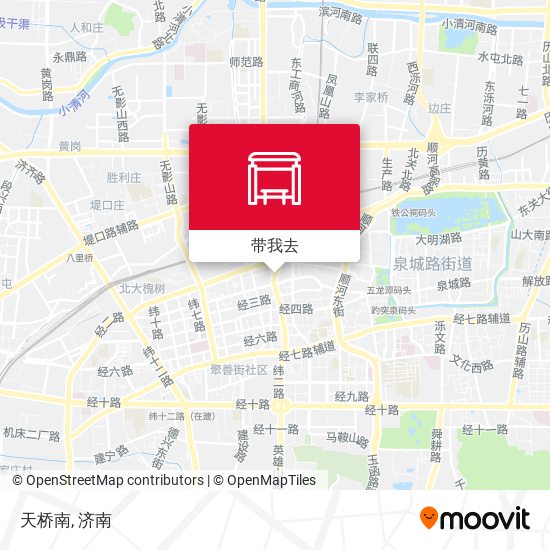 天桥南地图