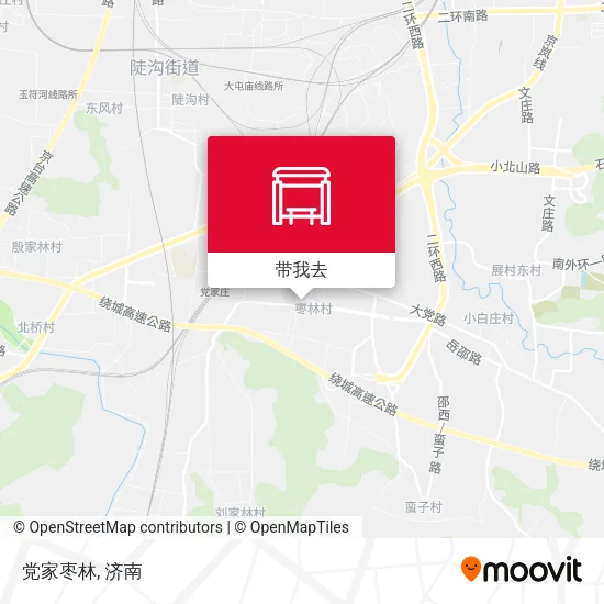 党家枣林地图