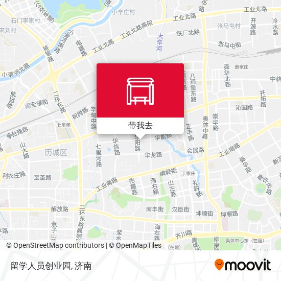 留学人员创业园地图
