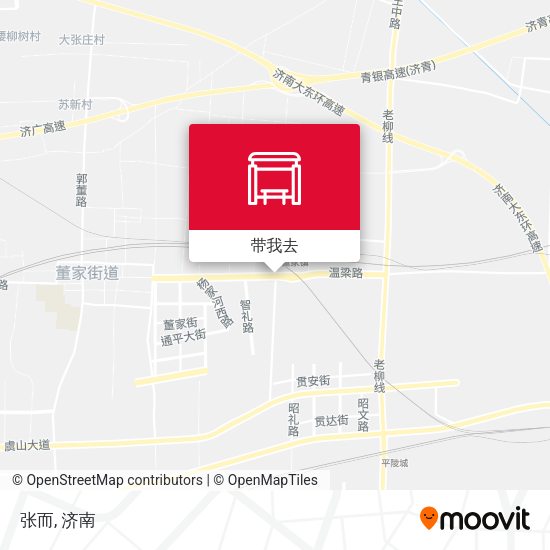 张而地图