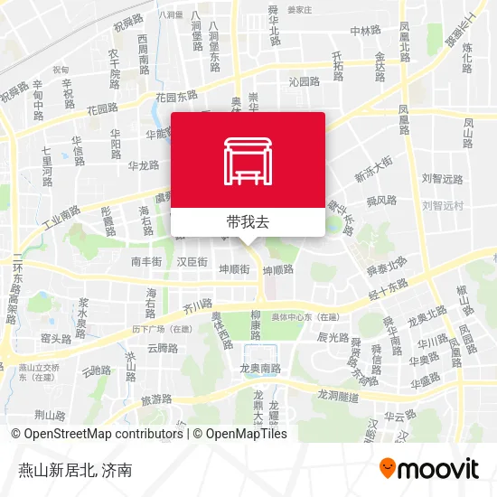 燕山新居北地图