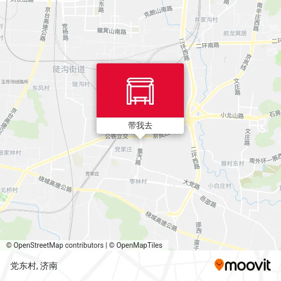 党东村地图