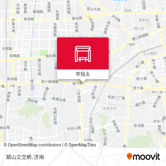 腊山立交桥地图