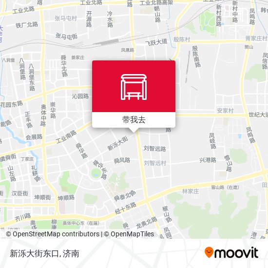 新泺大街东口地图