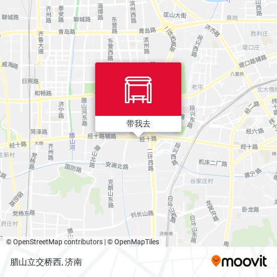 腊山立交桥西地图