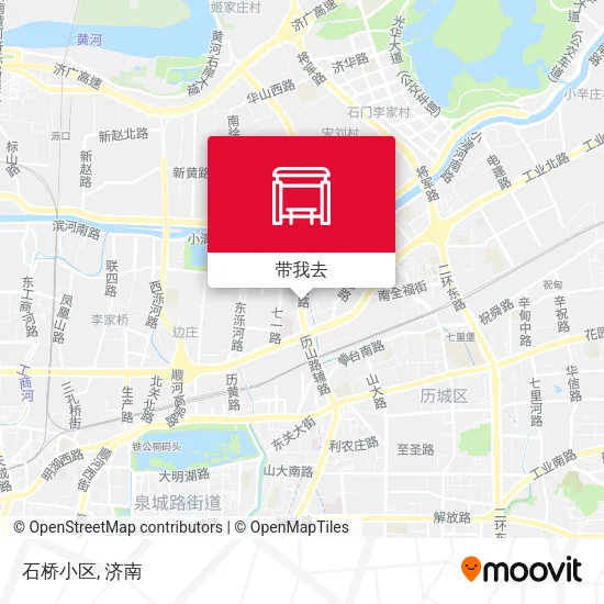 石桥小区地图